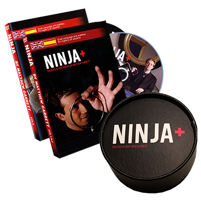 Ninja+ Deluxe SILVER (Gimmicks & Online Instruction) by Matthew Garrett - Trick