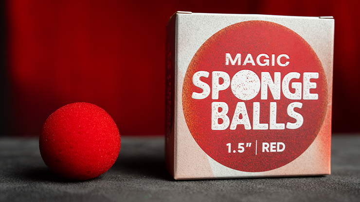 Magic Sponge Balls 50PK RED 1.5