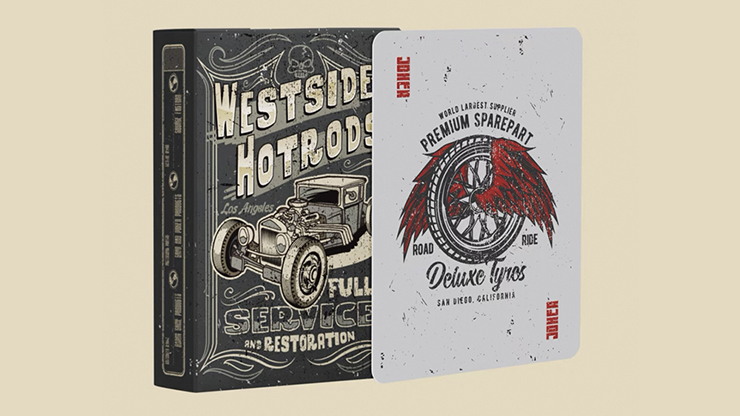 Westside Hotrods Playing Cards