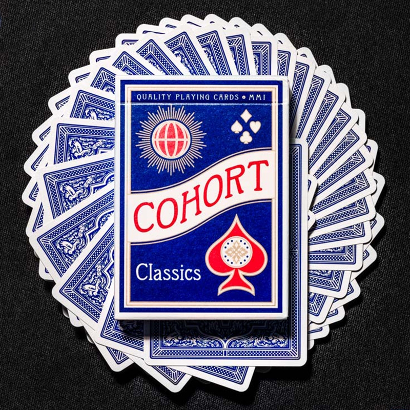 COHORT BLUE PLAYING CARDS