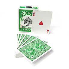 BICYCLE - RIDER BACK GREEN