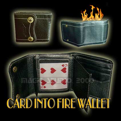 CARD INTO FIRE WALLET - HOŘÍCÍ PENĚŽENKA