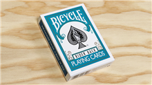 BICYCLE RIDER BACK TURQUOISE