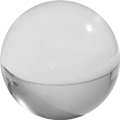 Contact Juggling Ball (Acrylic, CLEAR, 70mm) - Trick