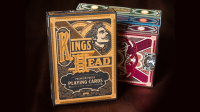 King's Head (Black and Gold Foil) Playing Cards  by Joker and the Thief